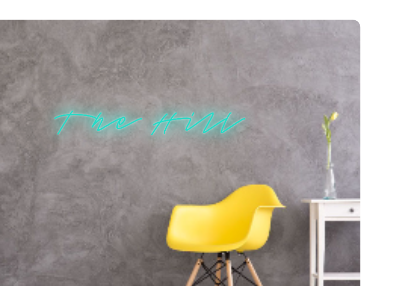 Custom text: The Hill