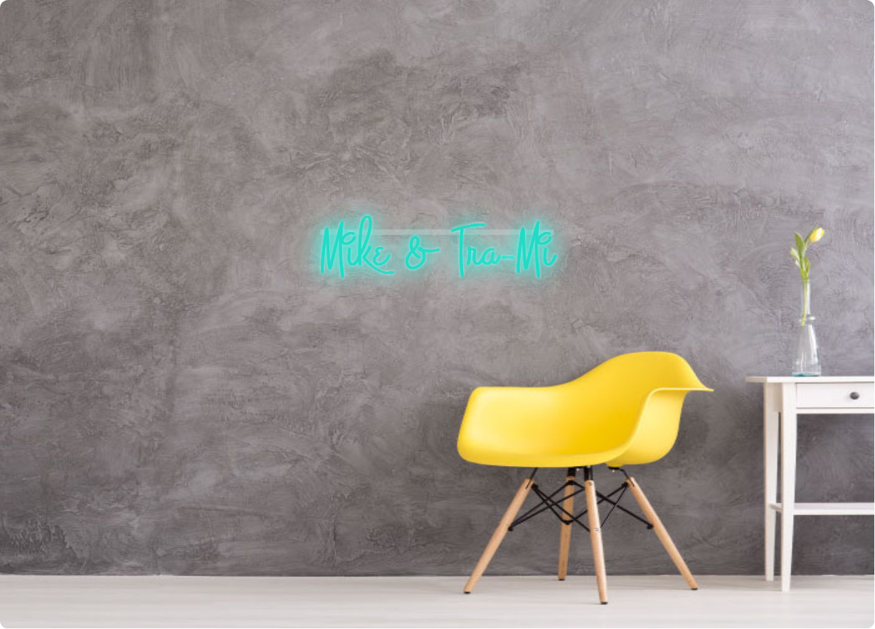 Custom order: Mike & Tra-Mi