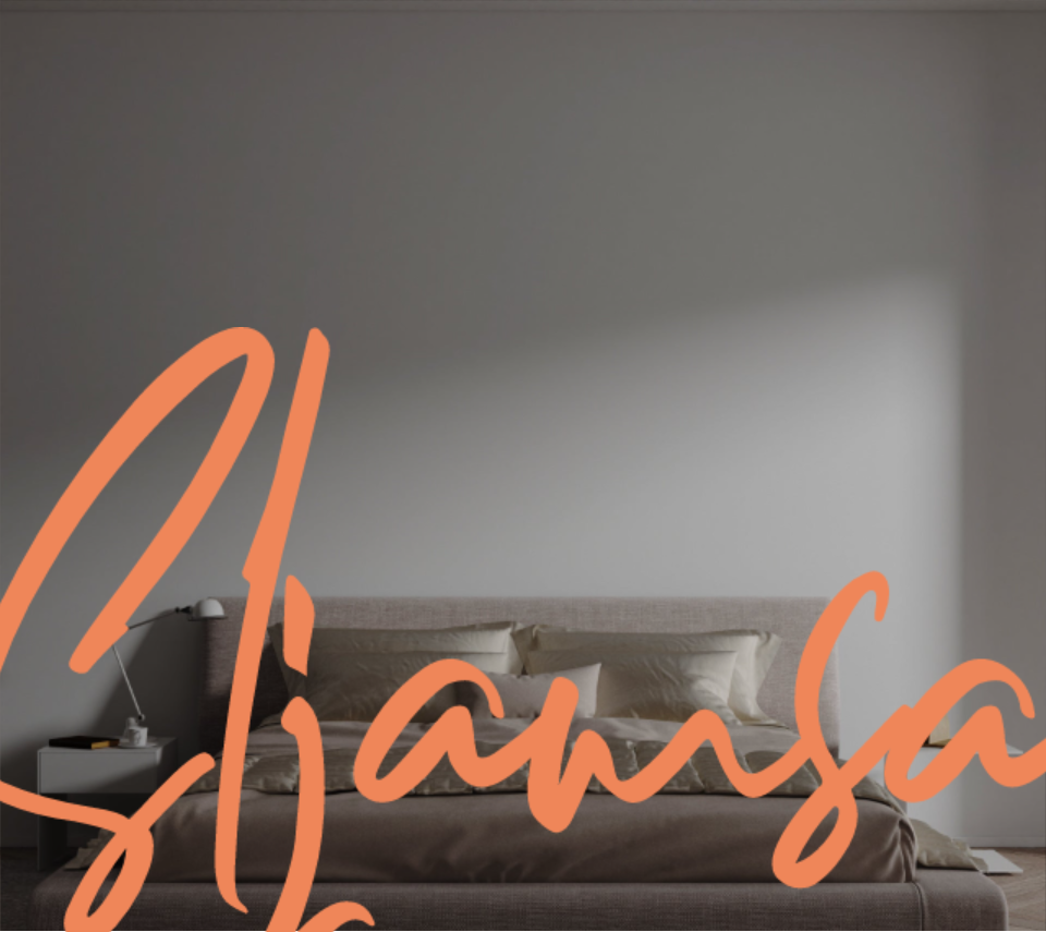 Custom text: Sljamsa