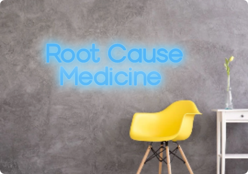 Custom text: Root Cause 
Medicine