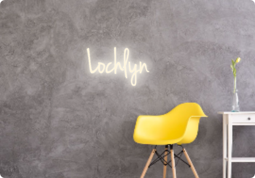Custom text: Lochlyn