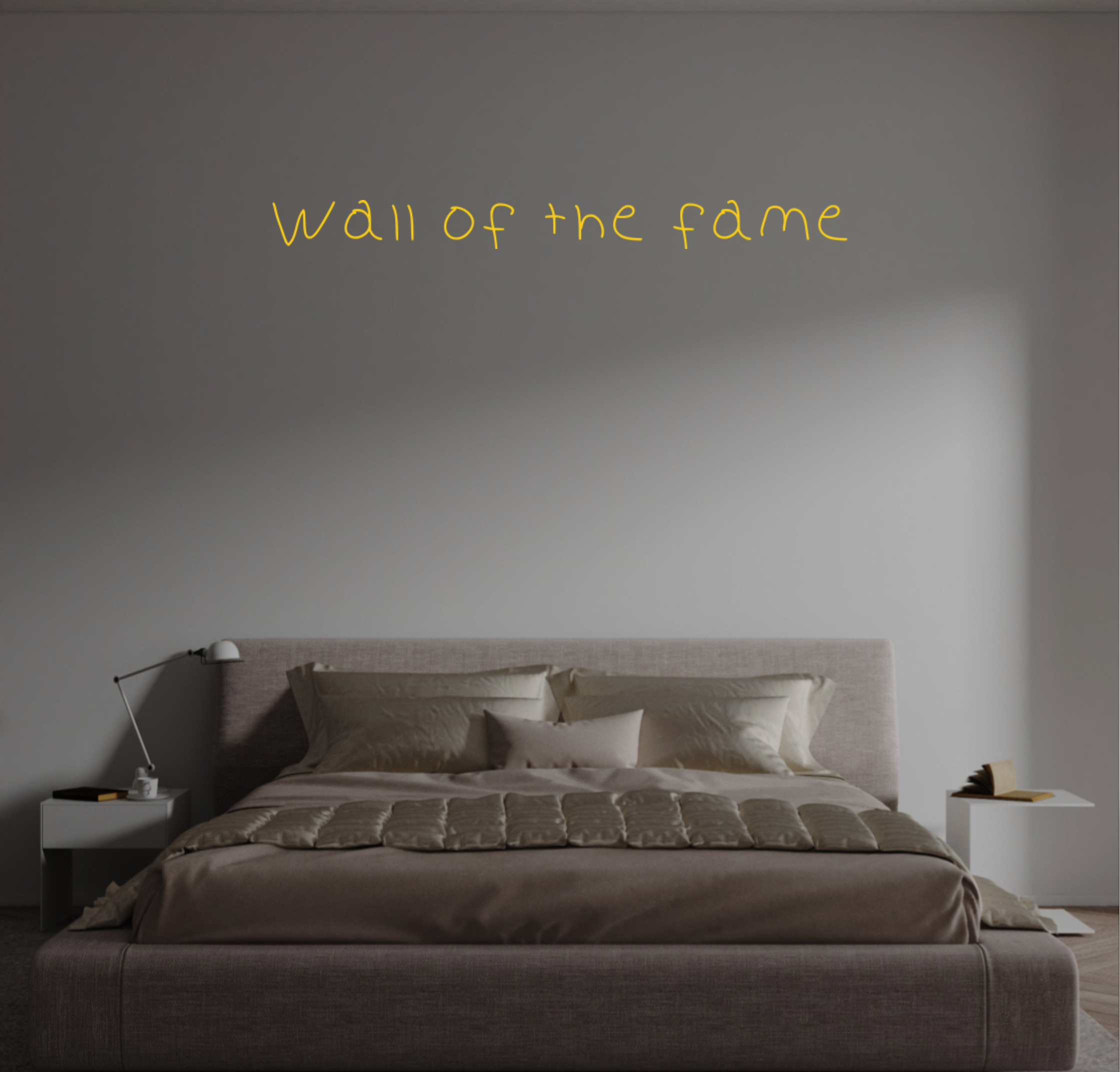 Custom text: Wall of the fame