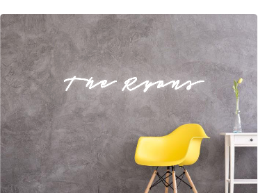 Custom text: The Ryans