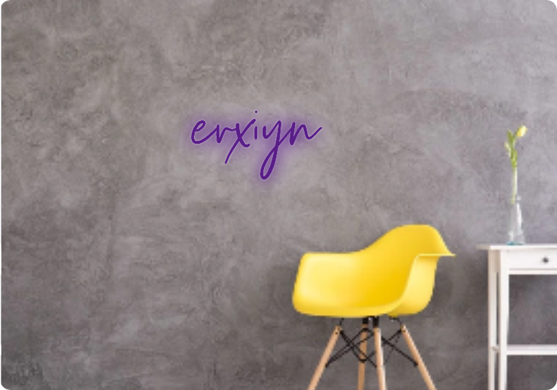 Custom text: evxiyn