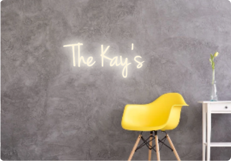 Custom text: The  Kay’s