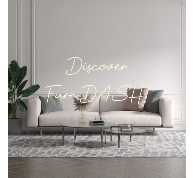 Custom text: Discover
FurnDASH!