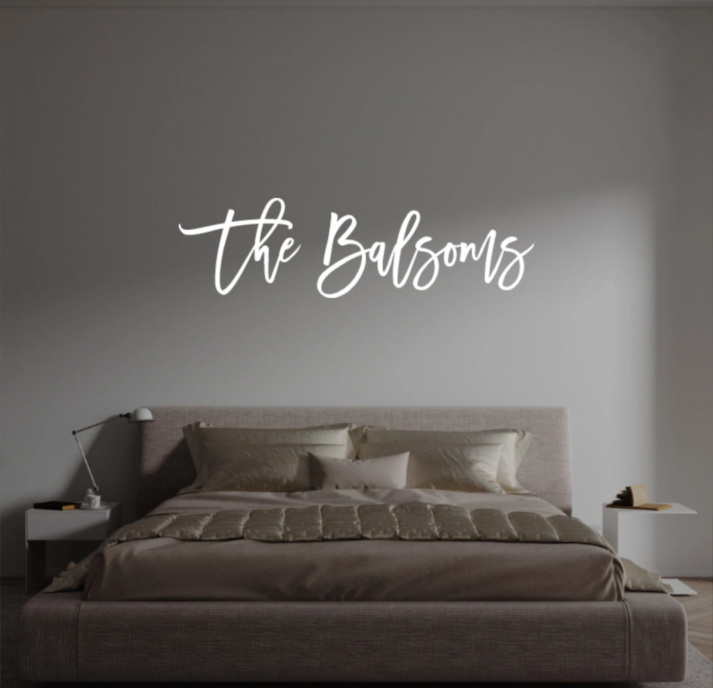 Custom text: The Balsoms