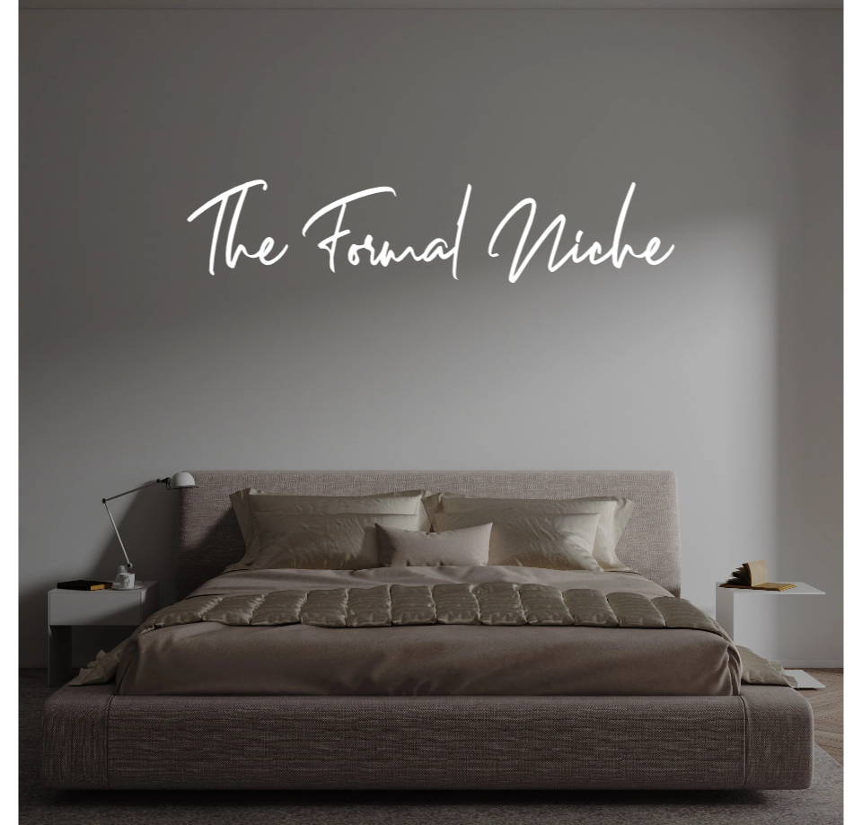 Custom text: The Formal Niche