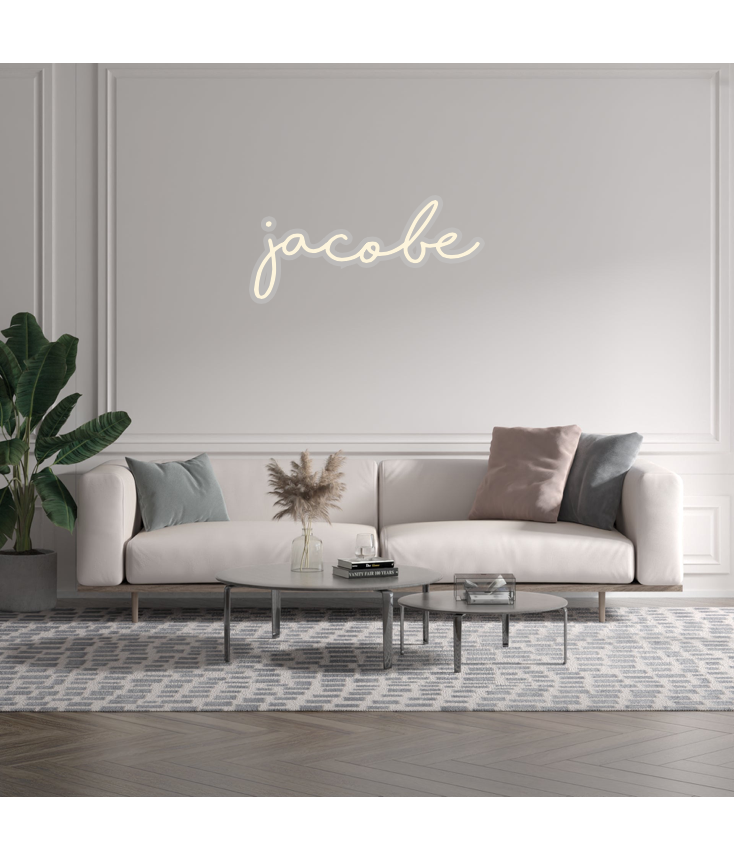 Custom text: Jacobe - YELLOWPOP USA