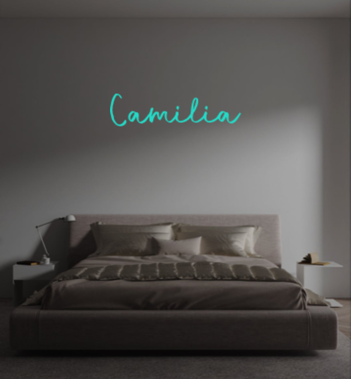Custom text: Camilia