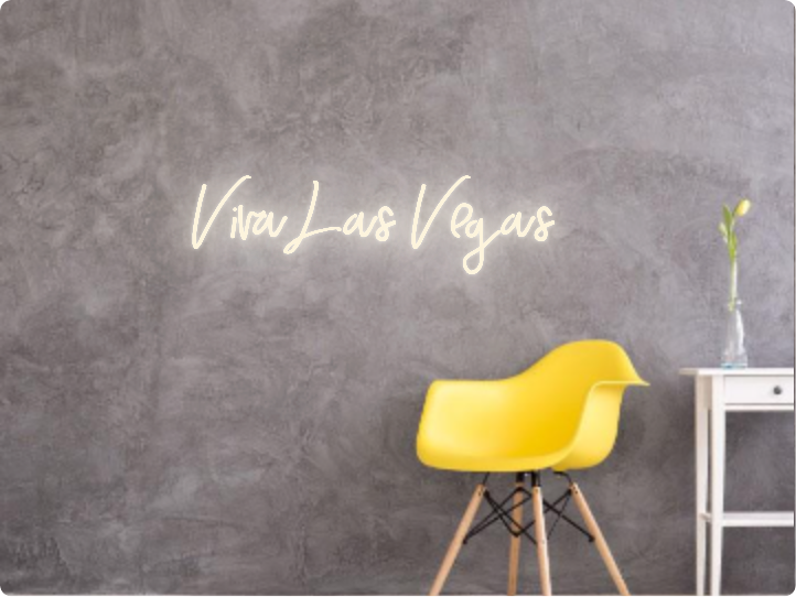 Custom text: Viva Las Vegas