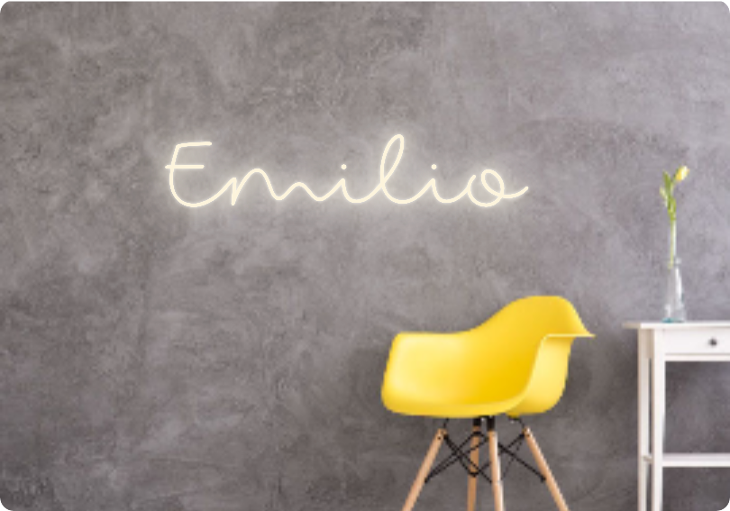 Custom text: Emilio