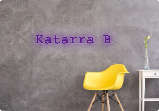 Custom text: Katarra B