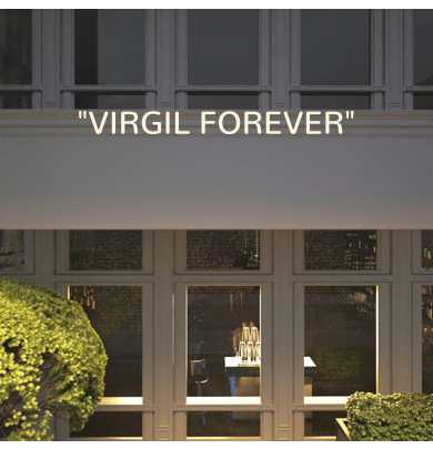 Custom text: "VIRGIL FOREVER"