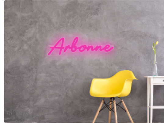 Custom text: Arbonne