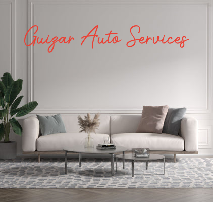 Custom text: Guizar Auto Services