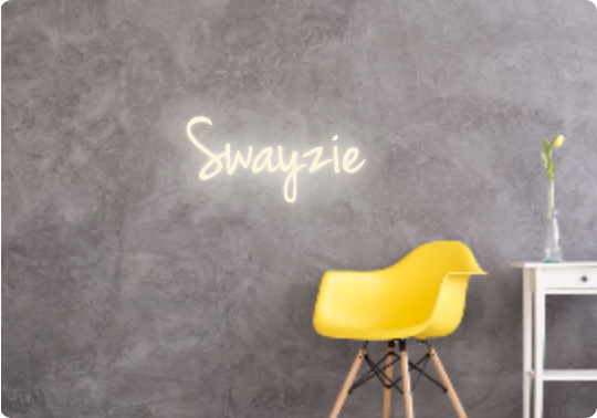 Custom text: Swayzie