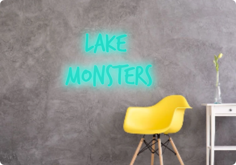 Custom text: Lake
Monsters