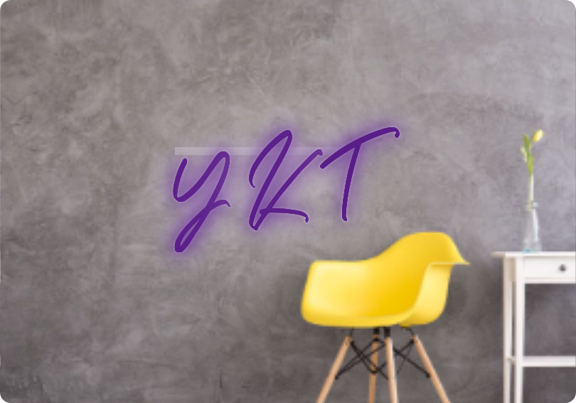 Custom text: Y K T