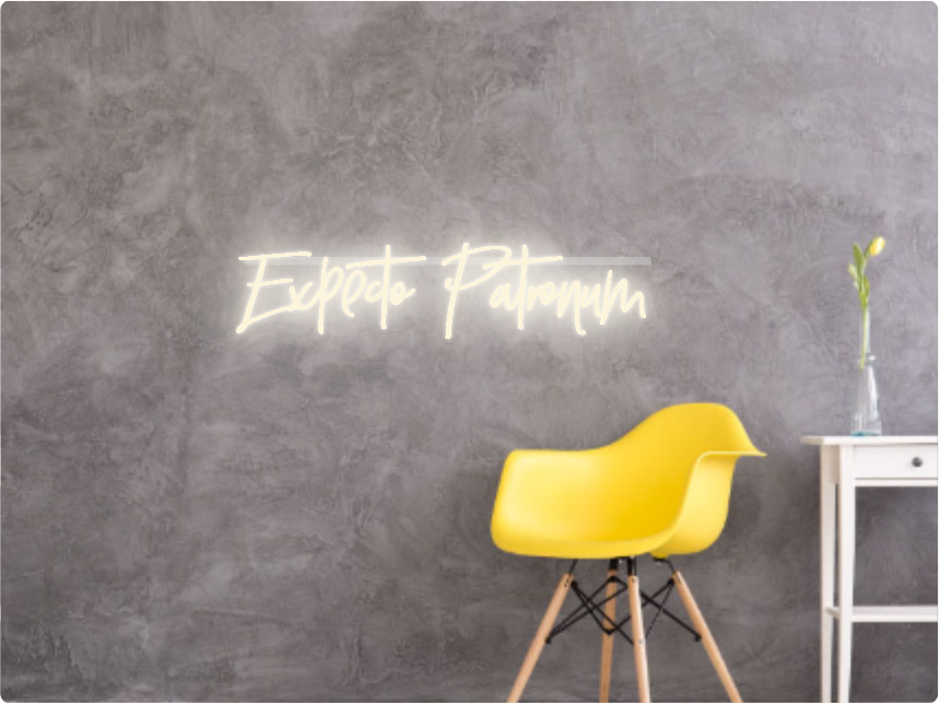 Custom text: Expecto Patronum