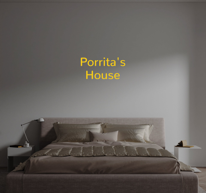 Custom text: Porrita