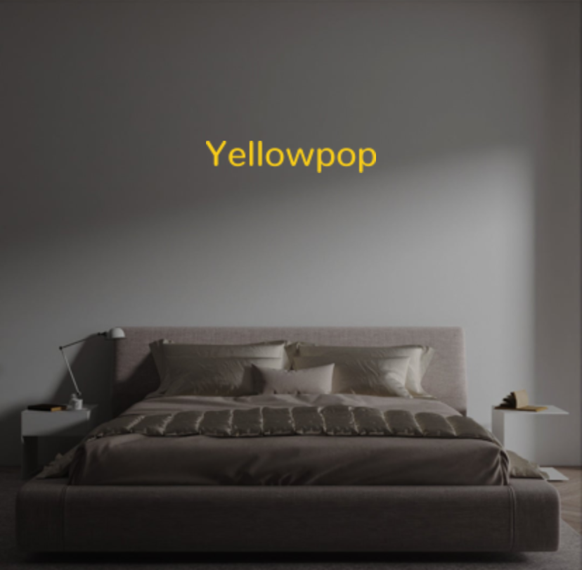 Custom text: Yellowpop - YELLOWPOP USA