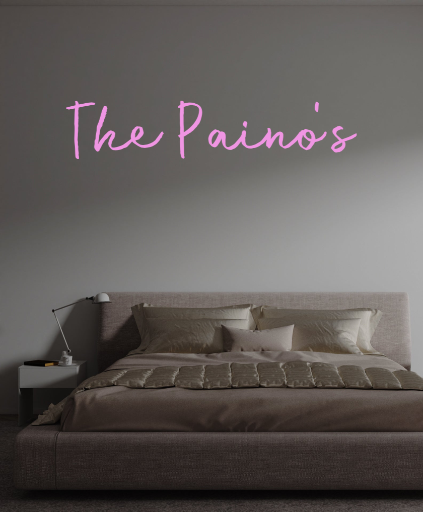 Custom text: The Paino