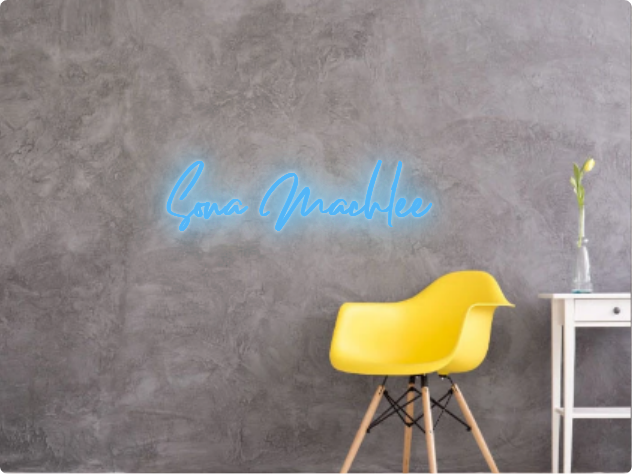 Custom text: Sona Machlee