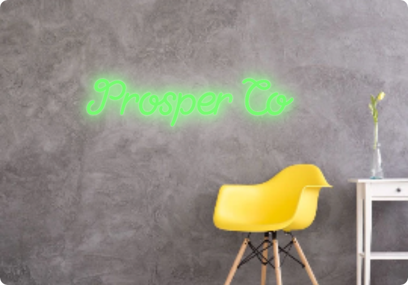 Custom text: Prosper Co