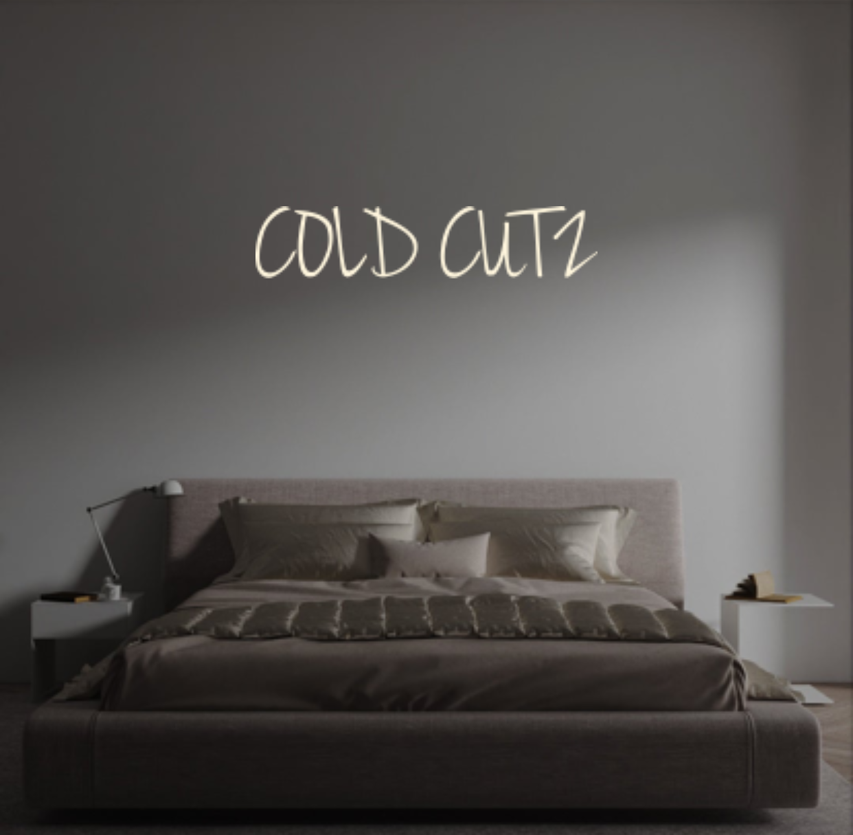 Custom text: COLD CUTZ