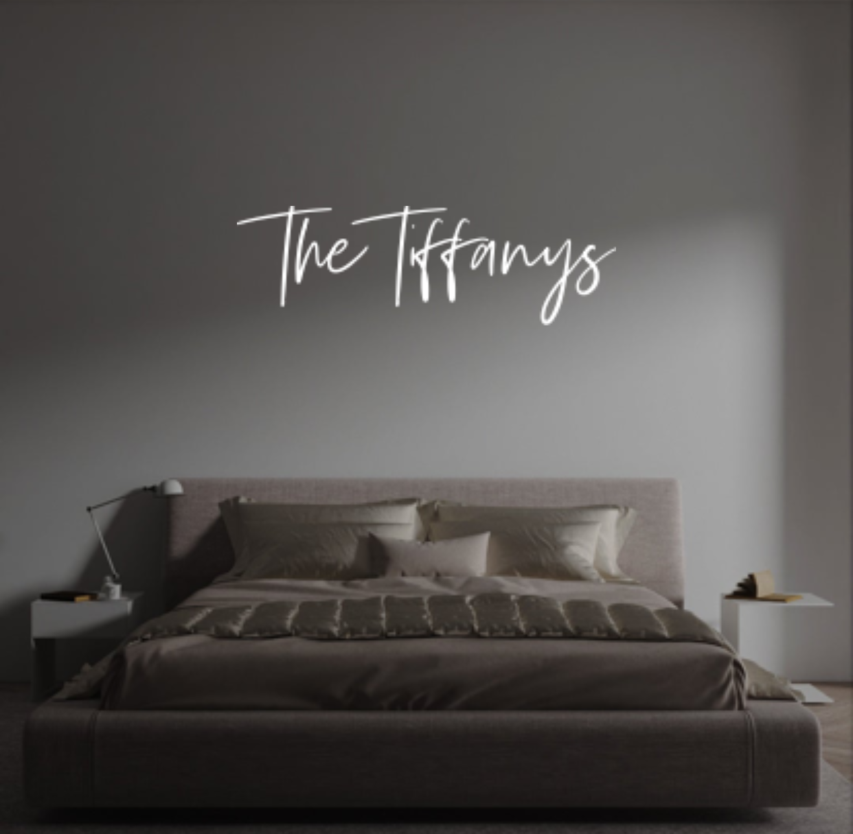 Custom text: The Tiffanys