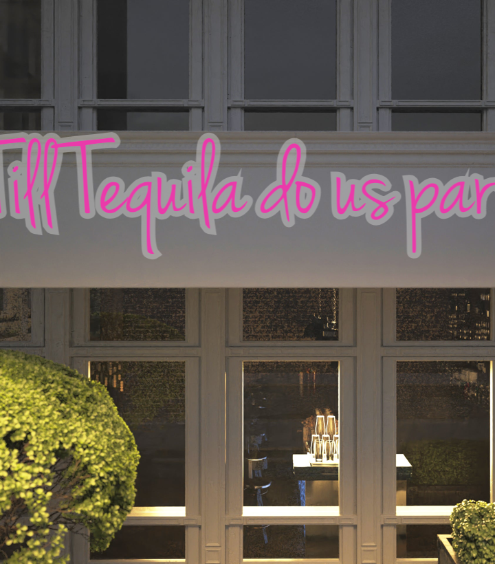 Custom text: Till Tequila do us part