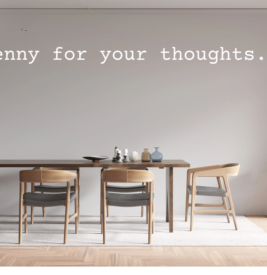 カスタム テキスト: あなたの考えを 1 ペニーで教えてください...