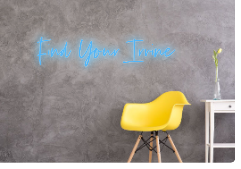 Custom text: Find Your Irvine