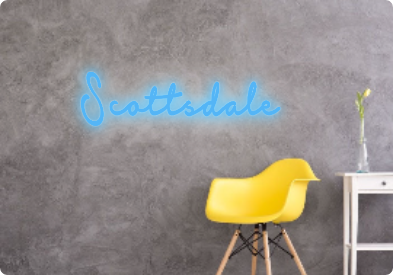 Custom text: Scottsdale