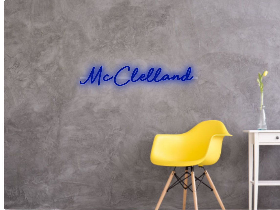 Custom text: McClelland