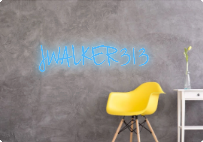Custom text: JWALKER313