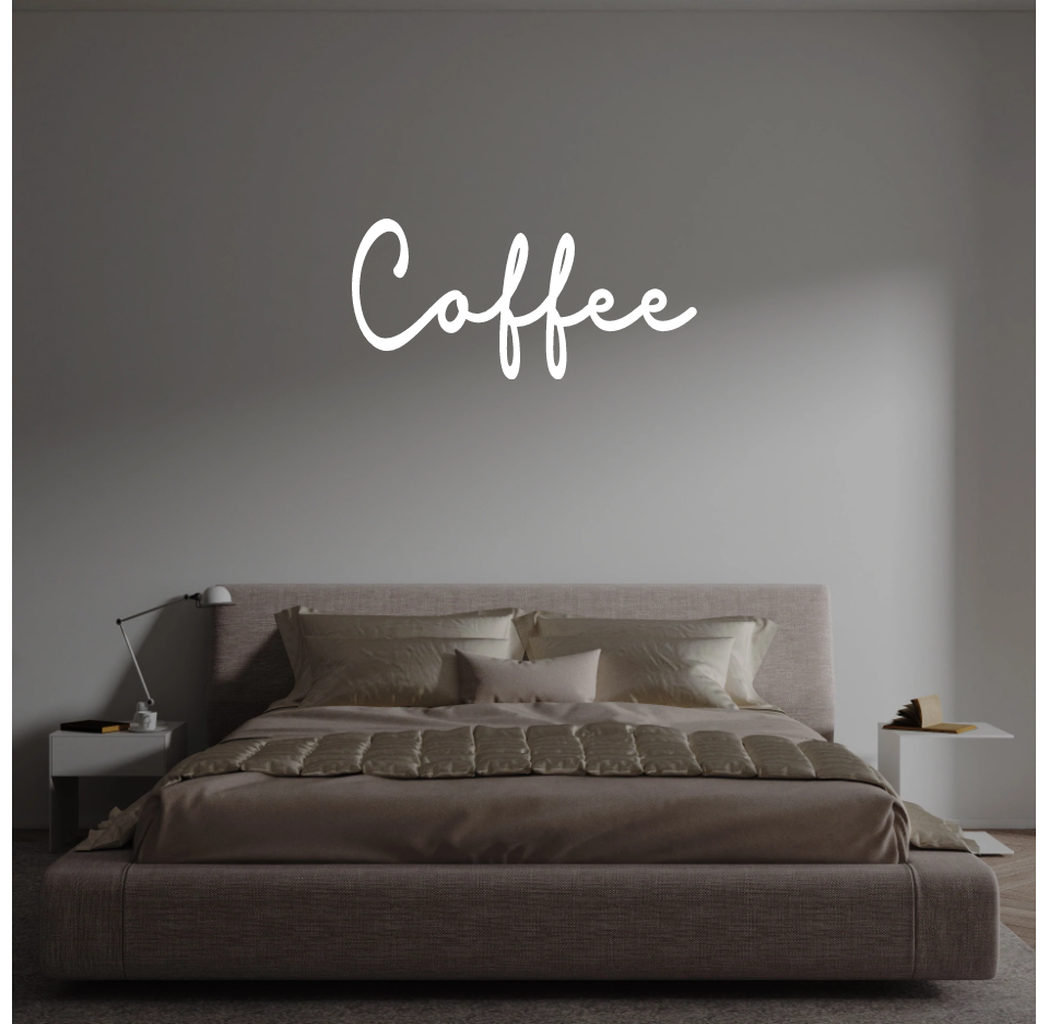 Custom text: Coffee