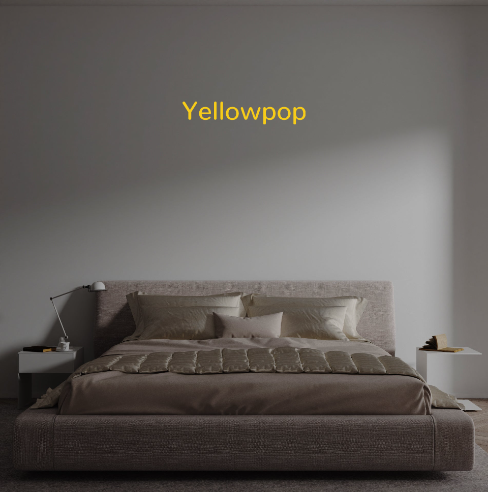 Custom text: Yellowpop