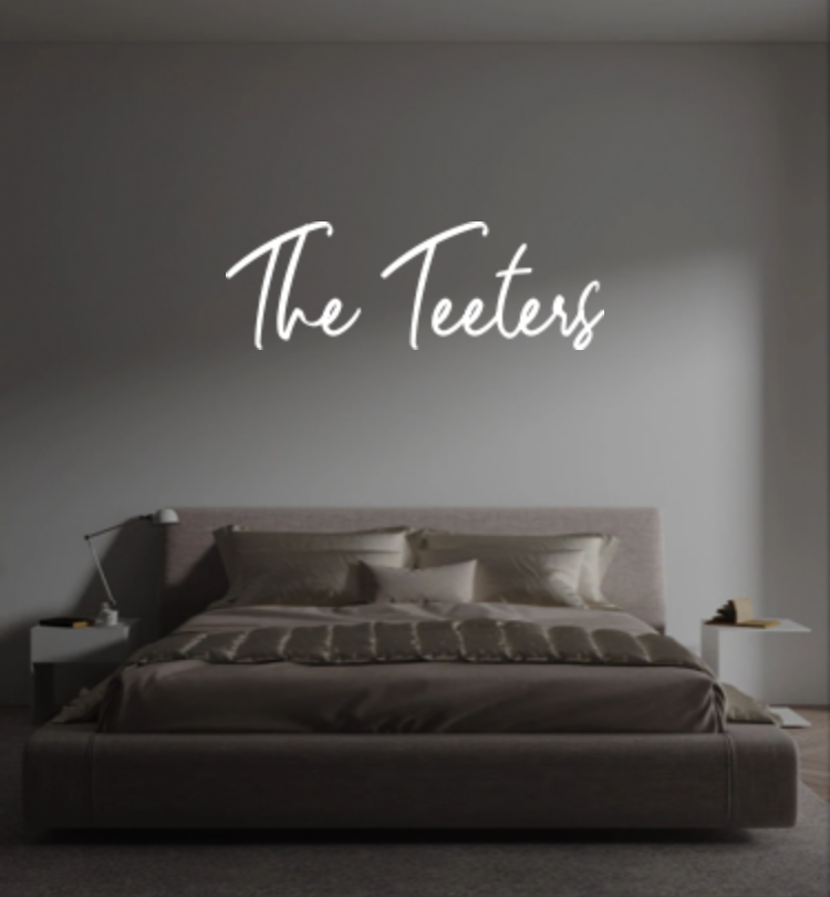 Custom text: The Teeters