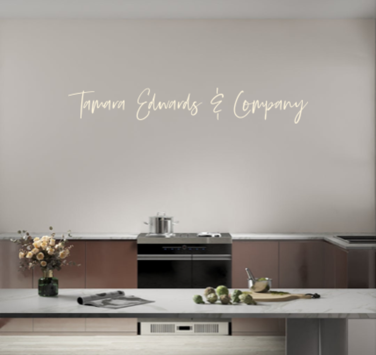 Custom text: Tamara Edwards & Company