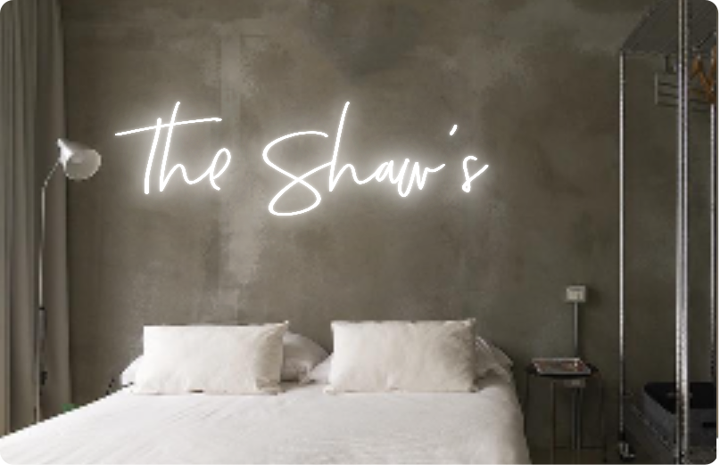 Custom text: The Shaw’s