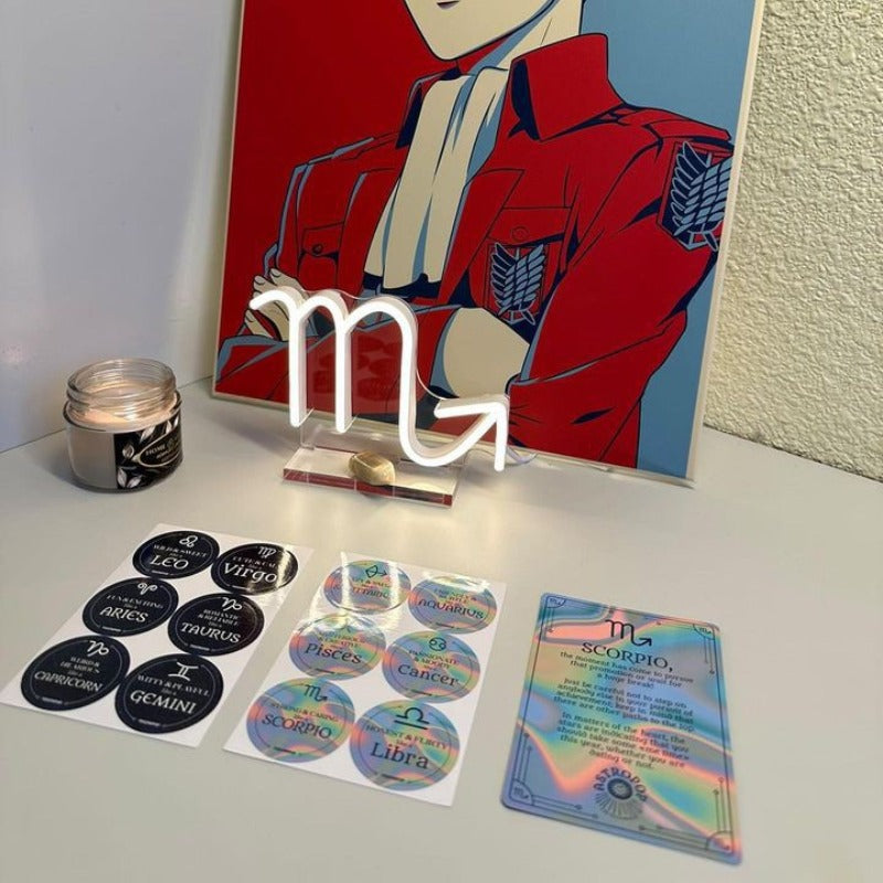 Scorpio, LED neon sign