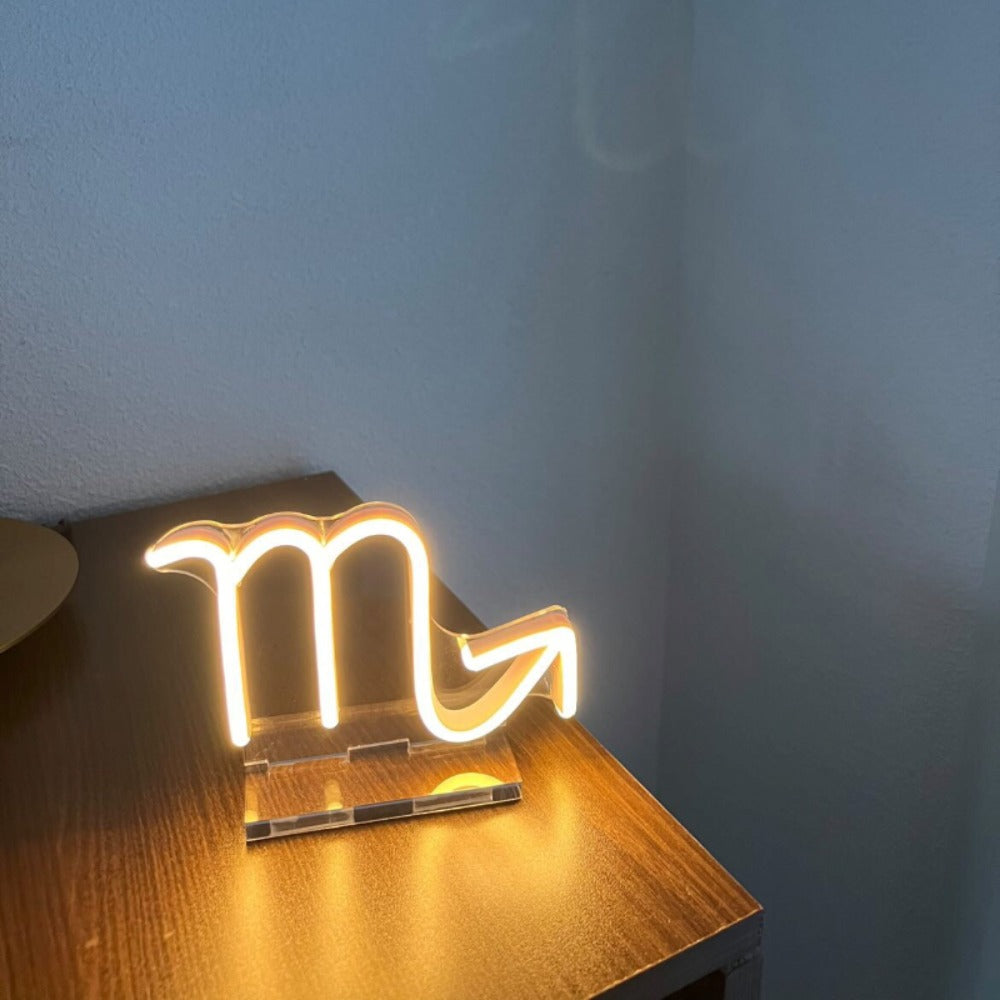 Scorpio, LED neon sign