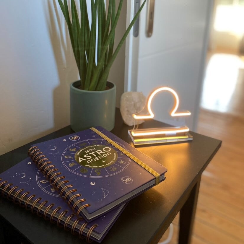 Libra, LED neon sign