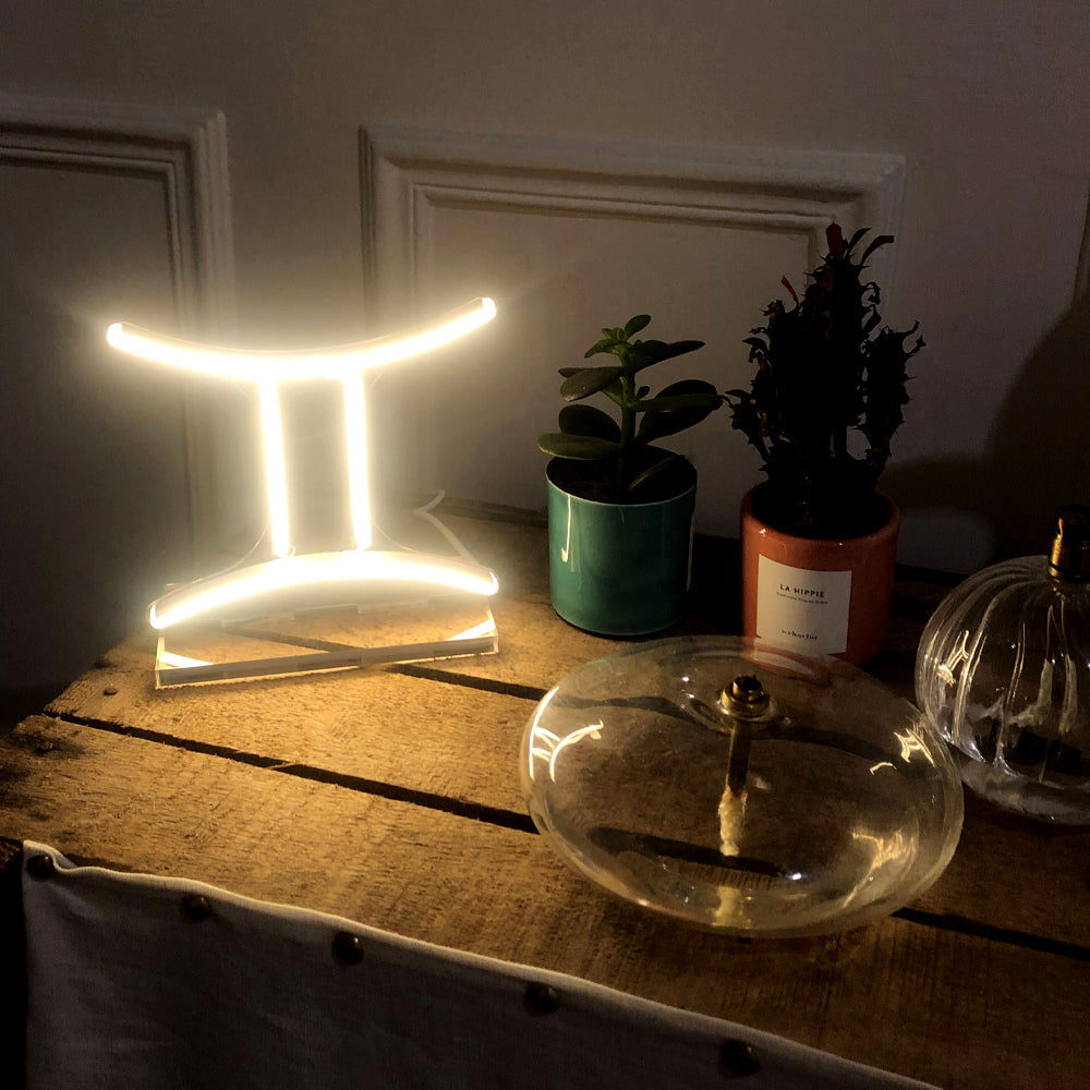 Gemini, LED neon sign