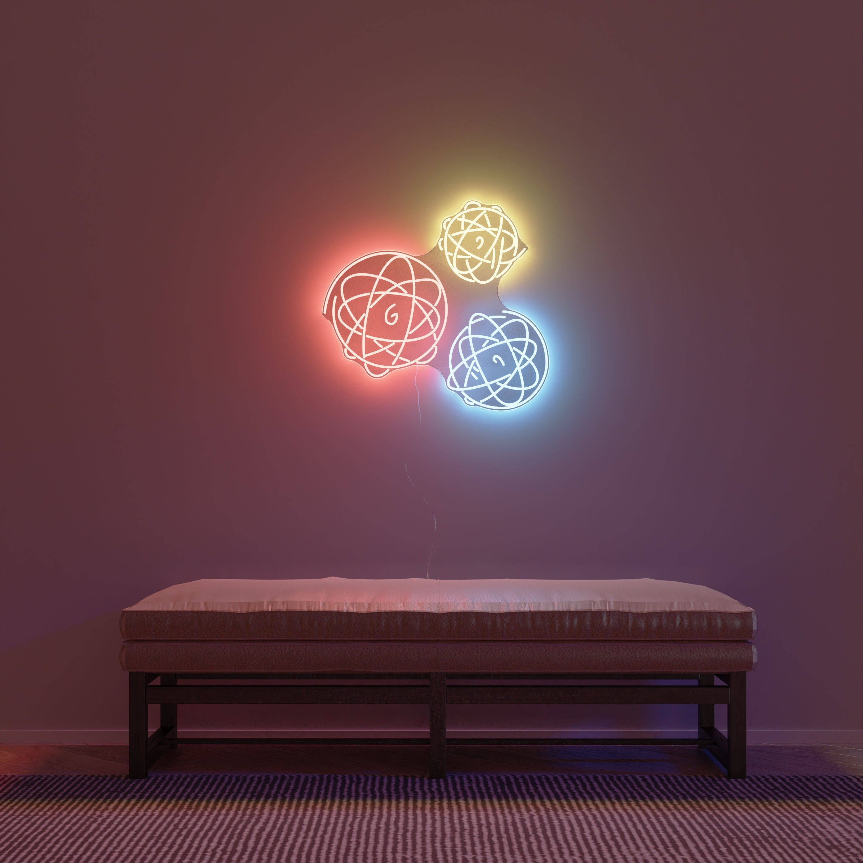 Atomic by Futura - LED neon sign - YELLOWPOP USA