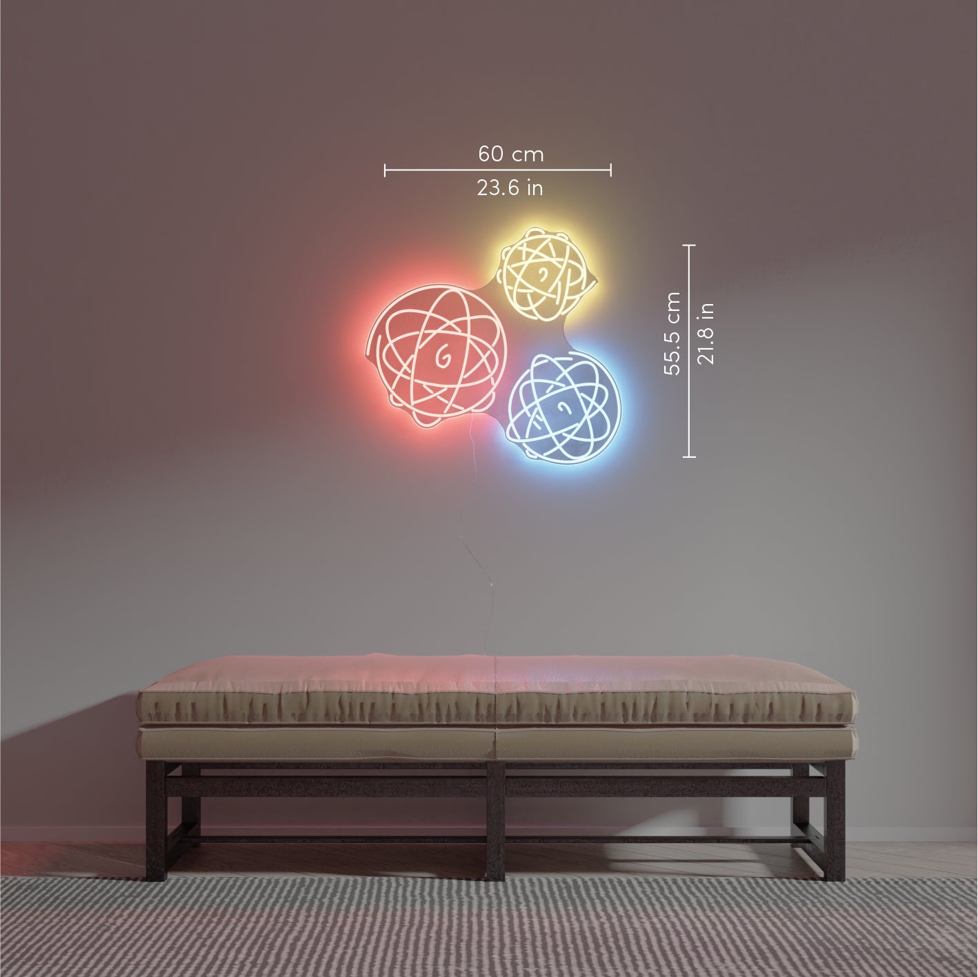 Atomic by Futura - LED neon sign