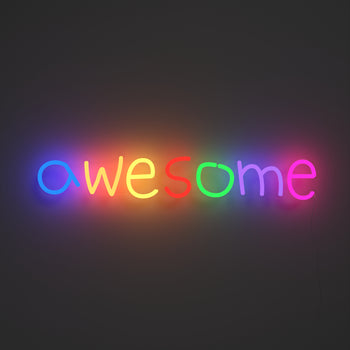Awesome - LED neon sign