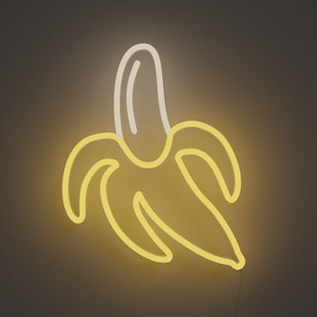 Banana Peeled - LED neon sign